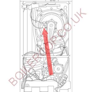 720222801 - BAXI - Duo-tec - Duo-tec 28 HE - Ignition Electrode